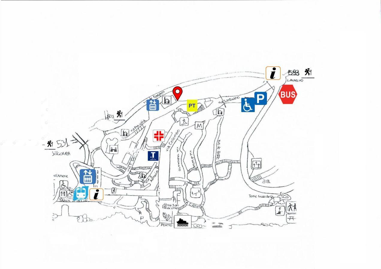 Le Case Diamar Apartment Riomaggiore Luaran gambar